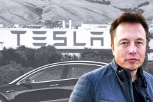 سقوط پنج درصدی سهام تسلا