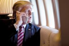 آیفون پر ماجرای دونالد ترامپ