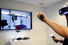 حس کردن وزن اجسام در واقعیت مجازی