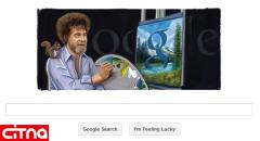 تغییر لوگوی گوگل به مناسبت زادروز «باب راس» + عکس