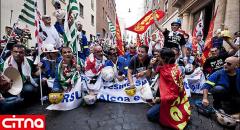 کارکنان بخش مخابرات ایتالیا دست از کار کشیدند