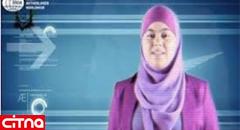 اولین مجری با حجاب در شبکه‌ای بلژیکی+ عکس