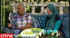 بی حرمتی مجری تلویزیون به امیر جعفری و همسرش در برنامه‎ی زنده‎