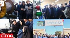 بازدید وزیر ارتباطات از پروژه های ارتباطی یزد