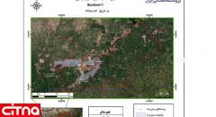 انتشار تصاویر ماهواره ای از روستاهای محصور در سیل توسط وزیر ارتباطات