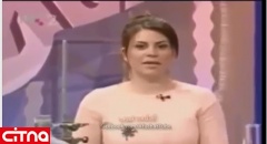 مرگ ناگهانی خانم مجری در برنامه زنده (+فیلم)