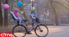دوچرخه‌ی جادوئی گوگل، بدون نیاز به کنترل با دست! (+فیلم و عکس)