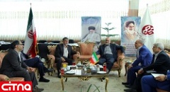 دیدار مدیرعامل بانک شهر با رئیس نمایشگاه کتاب تهران