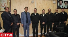تقدیر و تشکر پلیس فتای تهران بزرگ از اقدامات ارزشمند امور حراست پست‌ بانک‌ ایران