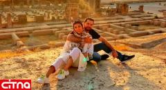 انتشار اولین تصویر از بهرام رادان و همسرش مینا مختاری