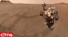 سلفی بامزه ربات ناسا بر سطح مریخ