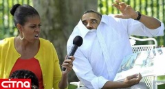 انتشار جنجالی عکس جعلی اوباما در شبکه‌های اجتماعی (+تصاویر)