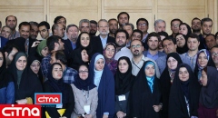 گزارش تصویری/ آیین تجلیل از خبرنگاران با حضور رئیس مجلس شورای اسلامی