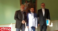 عکس یادگاری وزیر ارتباطات ایران با وزیر توسعه‌ی دیجیتالی سوئد