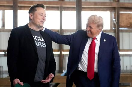 دونالد ترامپ، ایلان ماسک