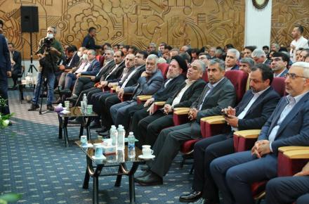 افتتاح پانزدهمین نمایشگاه صنعت مالی با حضور مدیرعامل بانک ملی ایران + تصاویر