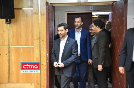 گزارش تصویری از نشست خبری وزیر ارتباطات با محوریت گزارش عملکرد 100 روز نخست