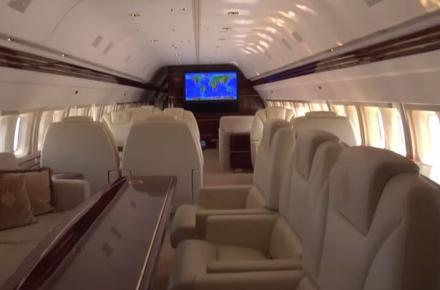 هواپیمای شخصی گران قیمت دونالد ترامپ (+فیلم و تصاویر)