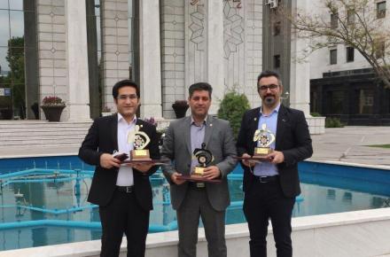 کسب ٣ تندیس ویژه از جشنواره ملی امتنان همزمان با سالروز تولد ٢۵ سالگی شرکت نیان الکترونیک 