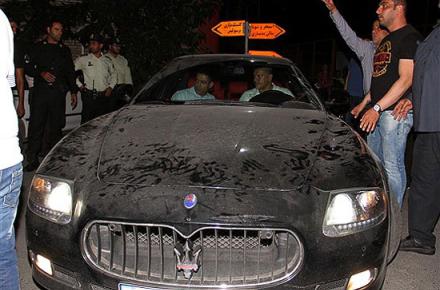 عکس: مازراتی کثیف علی دایی!