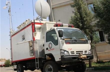 خودروی مخابراتی امدادی در ایران ساخته شد 