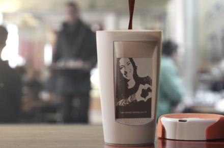 طراحی عجیب فنجانی که به اینترنت وصل می‎شود!+ عکس