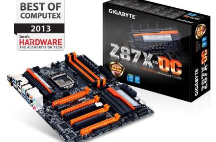 Z87X-OC گیگابایت عنوان برترین مادربرد سری Z87 را کسب کرد