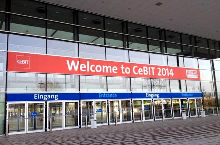 گشایش نمایشگاه CeBIT آلمان