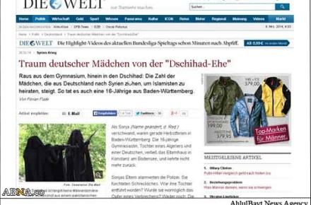 دختران نوجوان آلمانی که از طریق اینترنت جذب جهاد نکاح شدند! +عکس