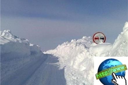 تأثیر برف مازندران بر کاربران اینترنت ایران 