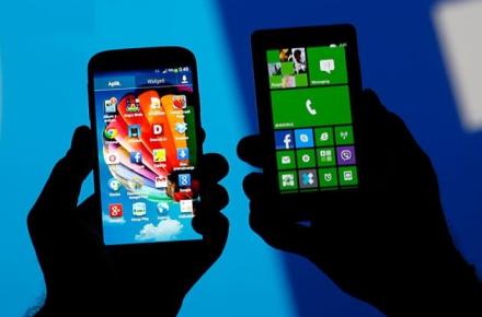 سهم برندها از بازار یک میلیاردی تلفن‌های هوشمند در سال 2013