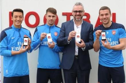 برند هواوی اسپانسر باشگاه آرسنال شد 