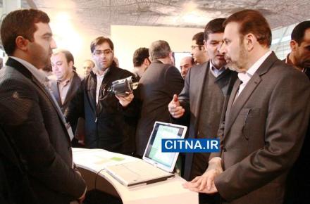 وزیر ارتباطات رکورد جدیدی در زمینه‎ی بازدید از نمایشگاه ثبت کرد