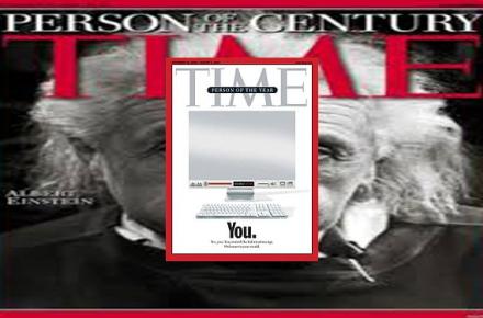 دعوت از کاربران اینترنتی برای مراجعه به سایت تایم و رای به حسن روحانی 