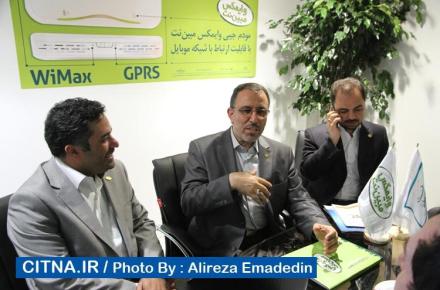 رونمایی از اولین شبکه اینترنت پرسرعت محلی وایمو در نمایشگاه تلکام