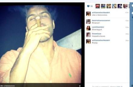 انتشار عکس غیرمتعارف مهاجم تیم ملی فوتبال ایران در فیس بوک