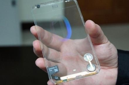 نخستین تلفن همراه شفاف به زودی به بازار عرضه می‎شود