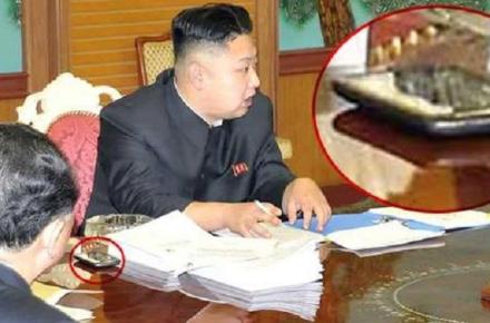 موبایل رهبر کره‌ شمالی خبرساز شد! +عکس