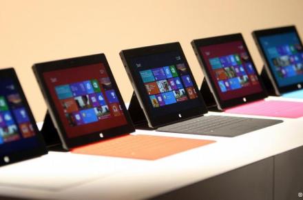 دورخیز "مایکروسافت" برای عرض اندام در بازار تبلت‌ها 
