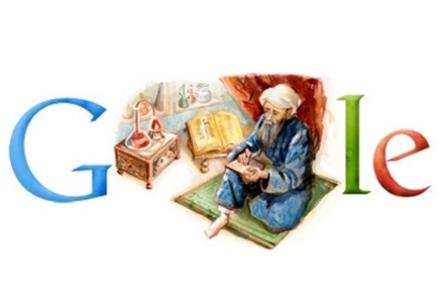 شکل جدید گوگل به مناسبت سالگرد تولد رازی + تصویر