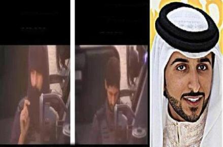 انتشار تصاویر مشارکت پسر شاه بحرین در سرکوب مردم در اینترنت 