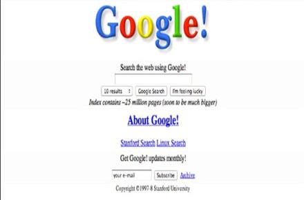گوگل 14 سال قبل را به یاد می‌آورید؟ + تصویر