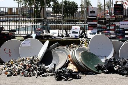 انهدام باند تهیه و توزیع تجهیزات ماهواره‌ای در شرق تهران