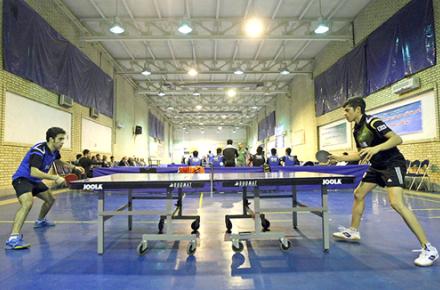 جشن پایانی مسابقات پینگ پنگ باشگاه‎های تهران با قهرمانی "رایتل" 