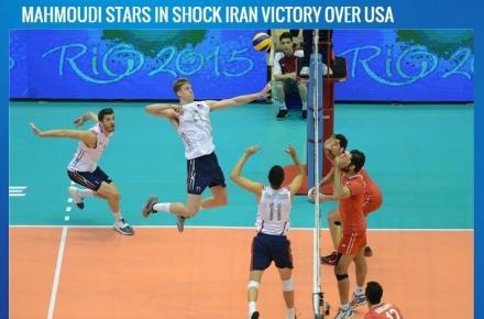 سایت فدراسیون جهانی والیبال، بازی ایران مقابل آمریکا را ستود