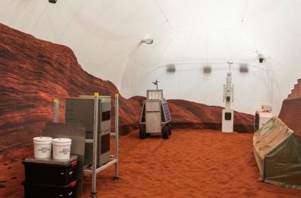 رونمایی ناسا از زیستگاه مریخی ساخته‌شده با چاپگر سه‌بعدی