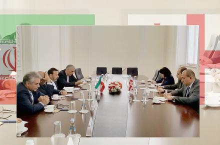 دیدار ارتباطاتی وزیر ارتباطات ایران و وزیر خارجه‌ی گرجستان