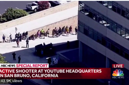 کشته شدن عامل تیراندازی در ساختمان مرکزی «یوتیوب»