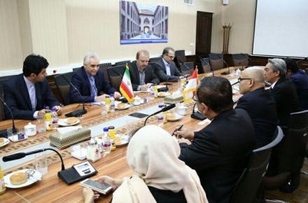 دیدار معاون وزیر خارجه اندونزی با قائم مقام وزیر ارتباطات در امور بین الملل