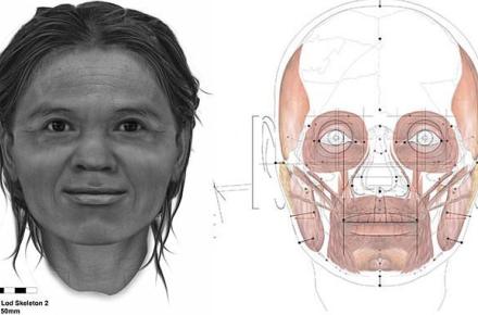 بازسازی چهره یک زن پس از ۱۳۶۰۰ سال! (+عکس)
